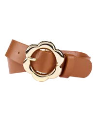 Carter's Flower Buckle Belt Brown L