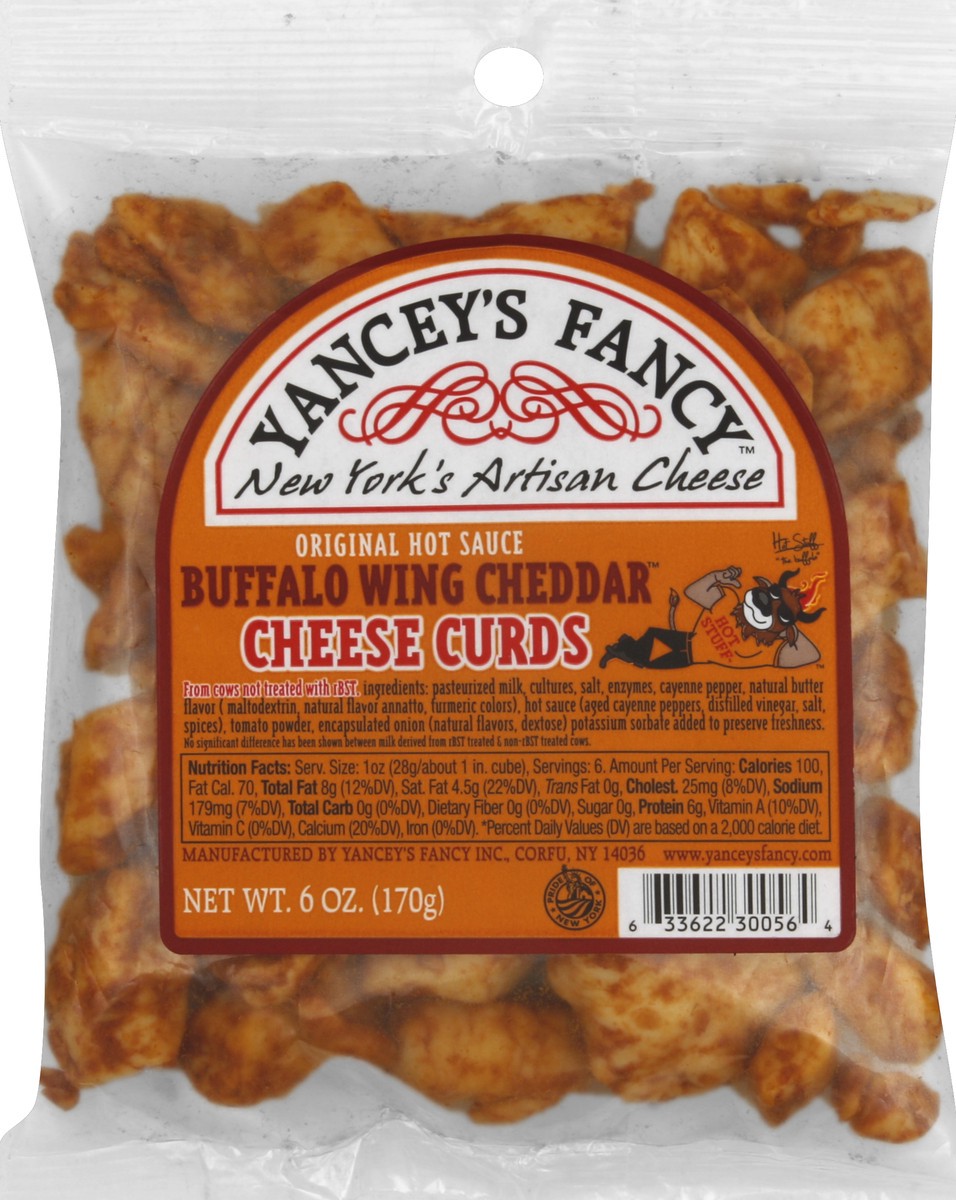 Yancey's Fancy Cheese Curds 6 oz 6 oz Shipt
