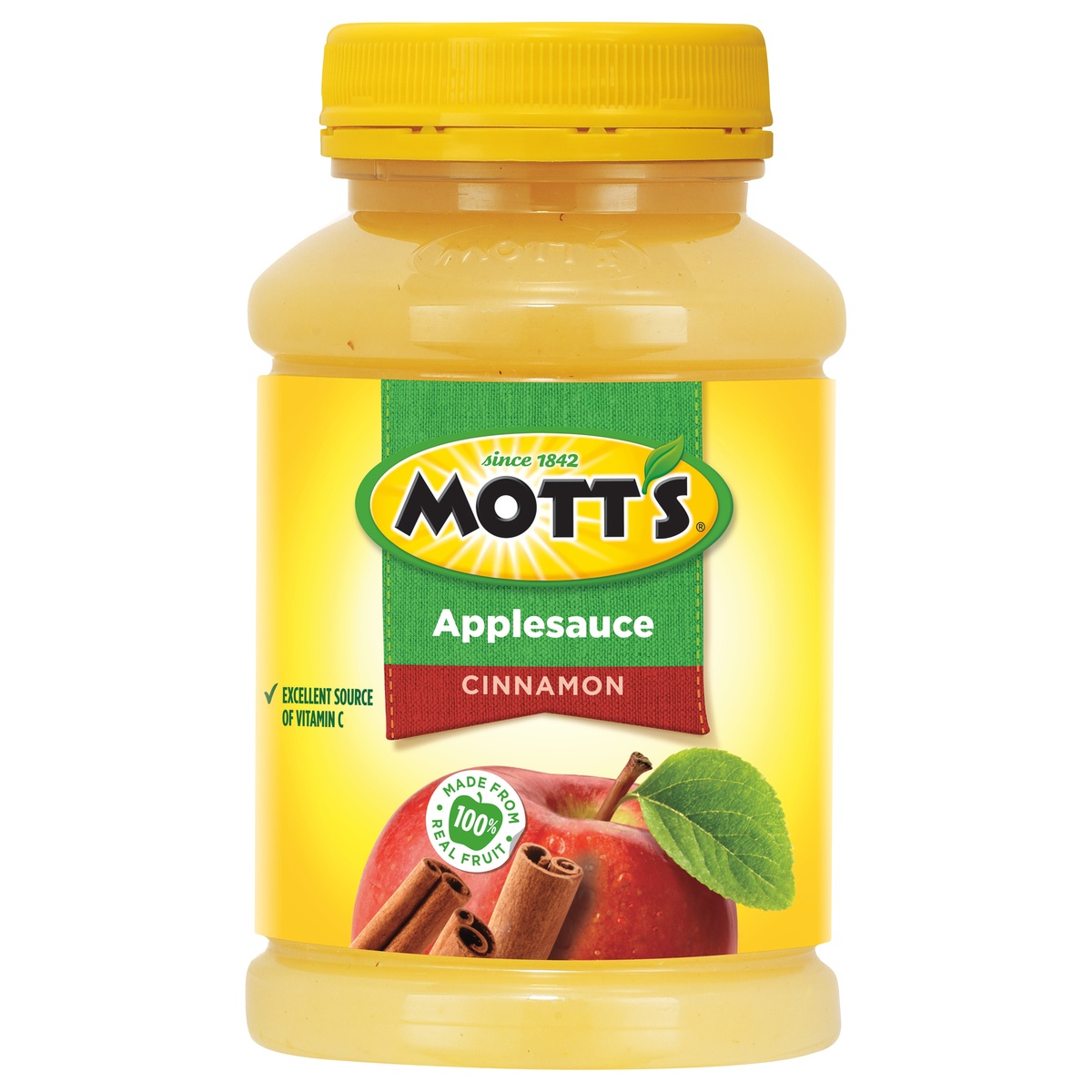 slide 1 of 1, Mott's Cinnamon Applesauce, 24 oz jar, 24 oz