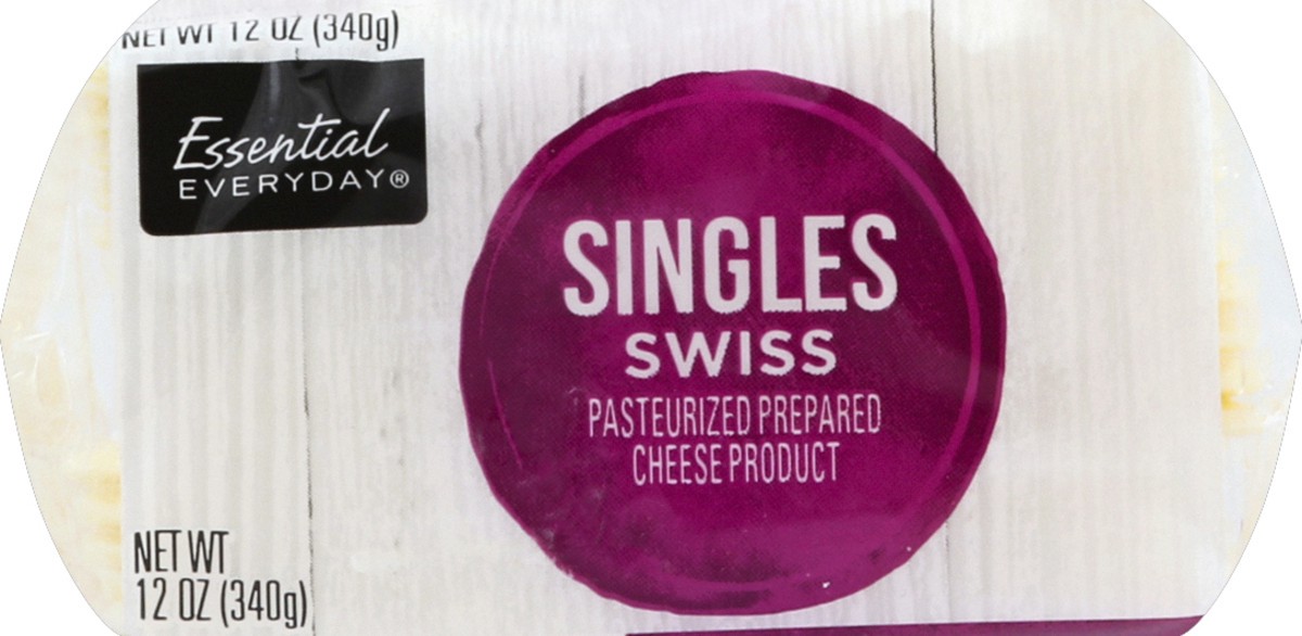 slide 3 of 6, Essential Everyday Swiss Iws Cheese, 12 oz