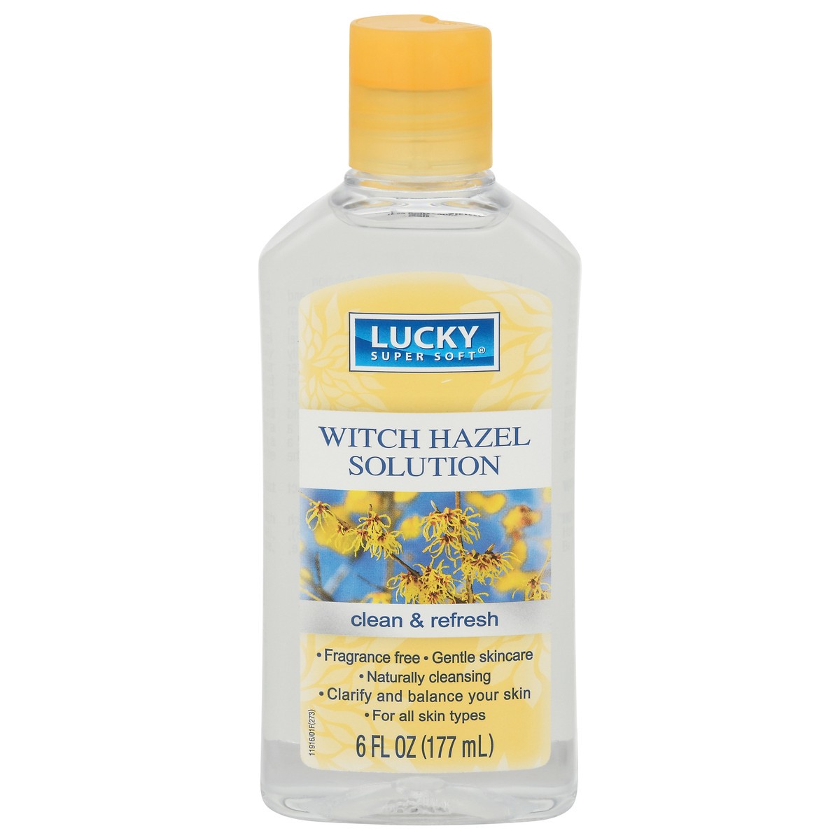 slide 6 of 12, Lucky Super Soft Clean & Fresh Witch Hazel Solution 6 fl oz, 6 fl oz