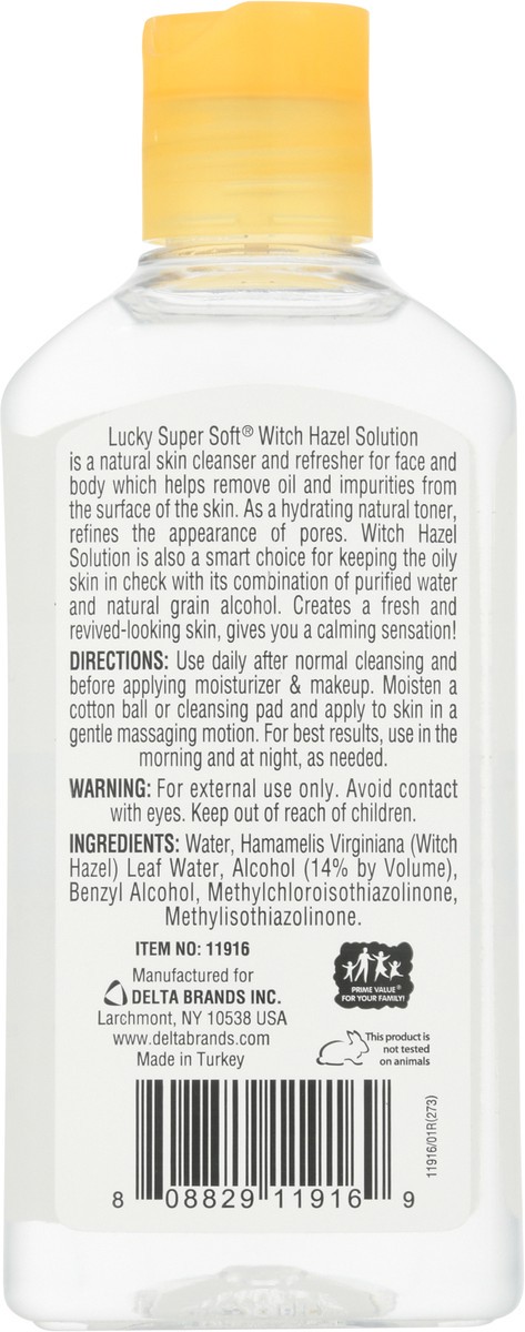 slide 3 of 12, Lucky Super Soft Clean & Fresh Witch Hazel Solution 6 fl oz, 6 fl oz