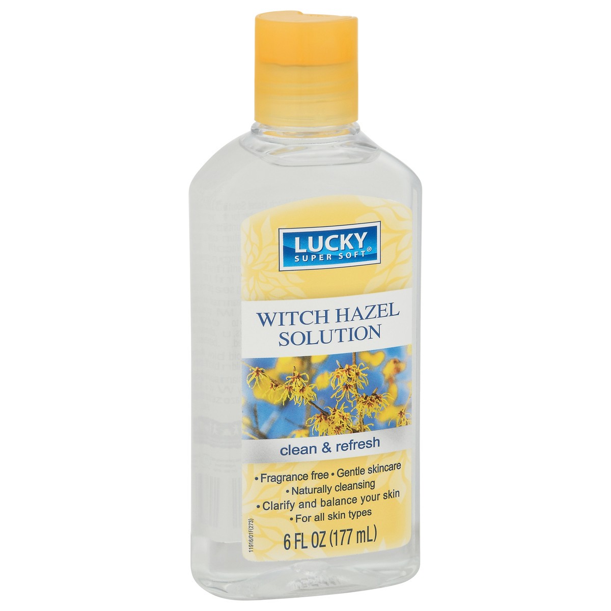 slide 12 of 12, Lucky Super Soft Clean & Fresh Witch Hazel Solution 6 fl oz, 6 fl oz