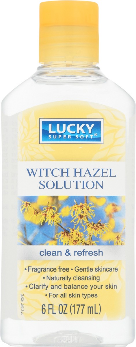 slide 5 of 12, Lucky Super Soft Clean & Fresh Witch Hazel Solution 6 fl oz, 6 fl oz