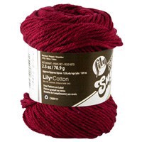 slide 6 of 9, Lily Sugar 'n Cream Yarn - Wine, 1 ct