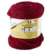 slide 3 of 9, Lily Sugar 'n Cream Yarn - Wine, 1 ct