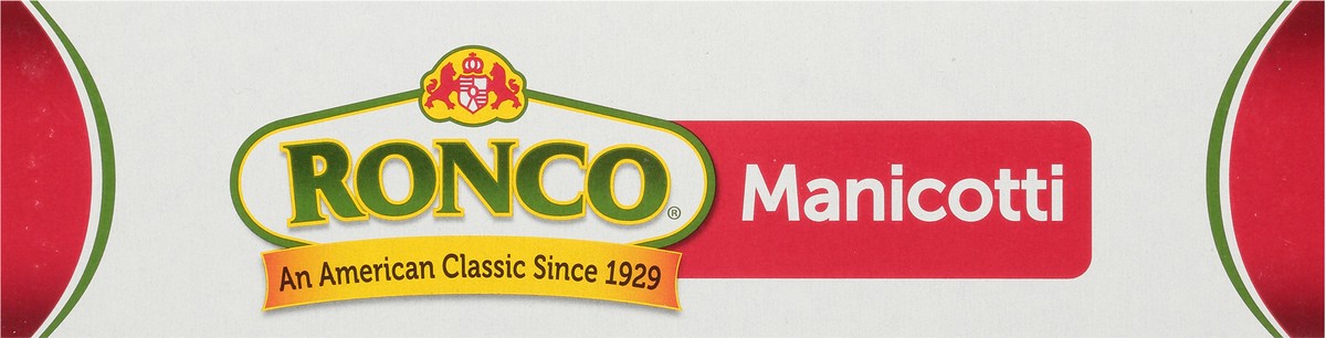 slide 8 of 13, Ronco Manicotti 8 oz, 8 oz