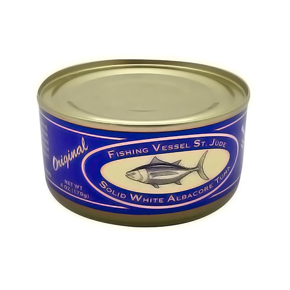 slide 1 of 1, St. Jude Original Solid White Albacore Tuna, 6 oz