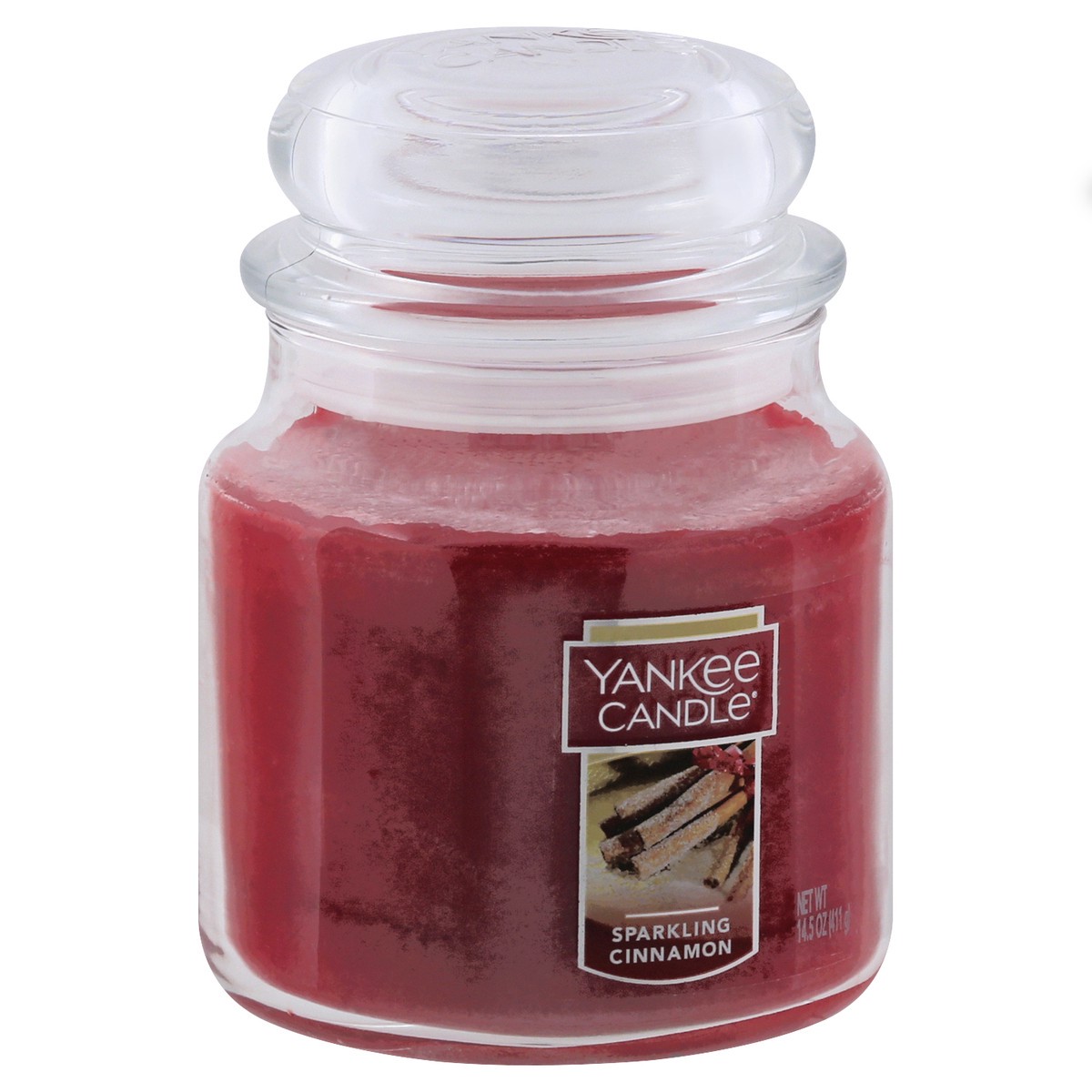 slide 2 of 10, Yankee Candle Sparkling Cinnamon Candle 14.5 oz, 1 ct