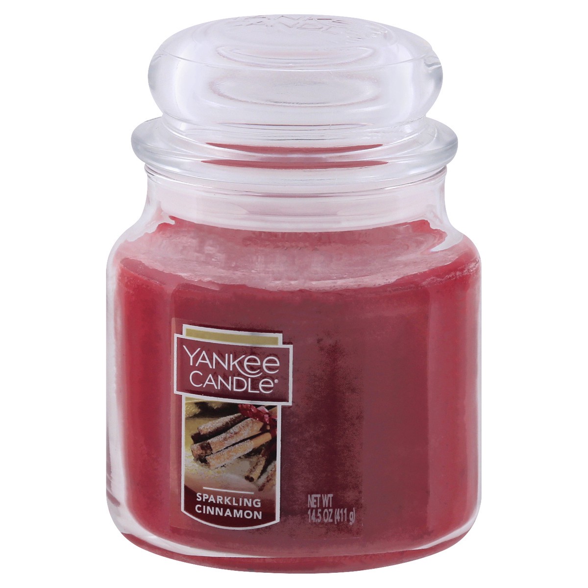 slide 3 of 10, Yankee Candle Sparkling Cinnamon Candle 14.5 oz, 1 ct