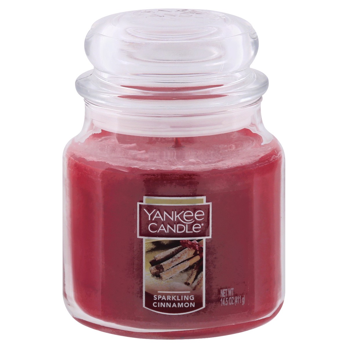 slide 7 of 10, Yankee Candle Sparkling Cinnamon Candle 14.5 oz, 1 ct