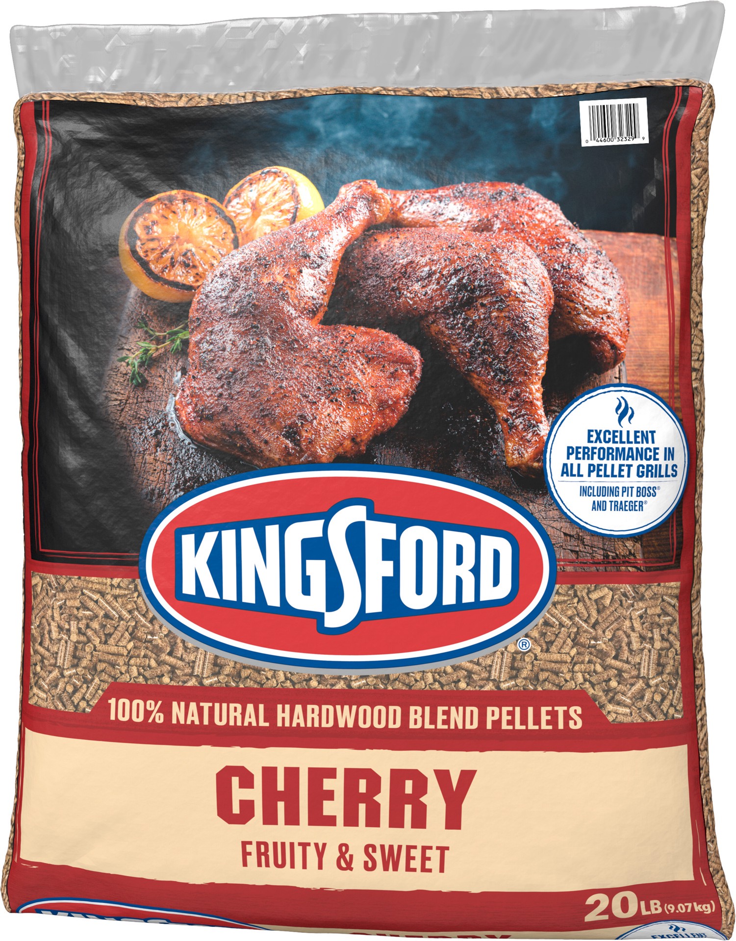 slide 3 of 5, Kingsford 100% Natural Hardwood Blend Pellets, Cherry, 20 Pounds, 20 lb