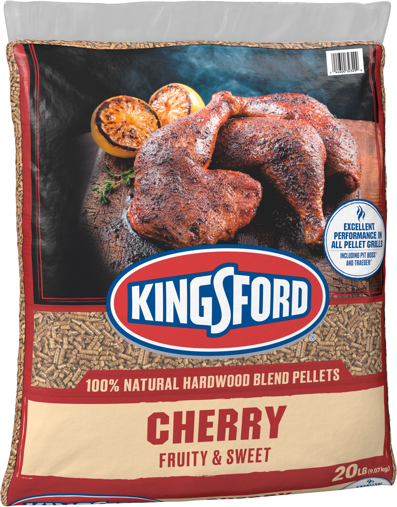 slide 4 of 5, Kingsford 100% Natural Hardwood Blend Pellets, Cherry, 20 Pounds, 20 lb