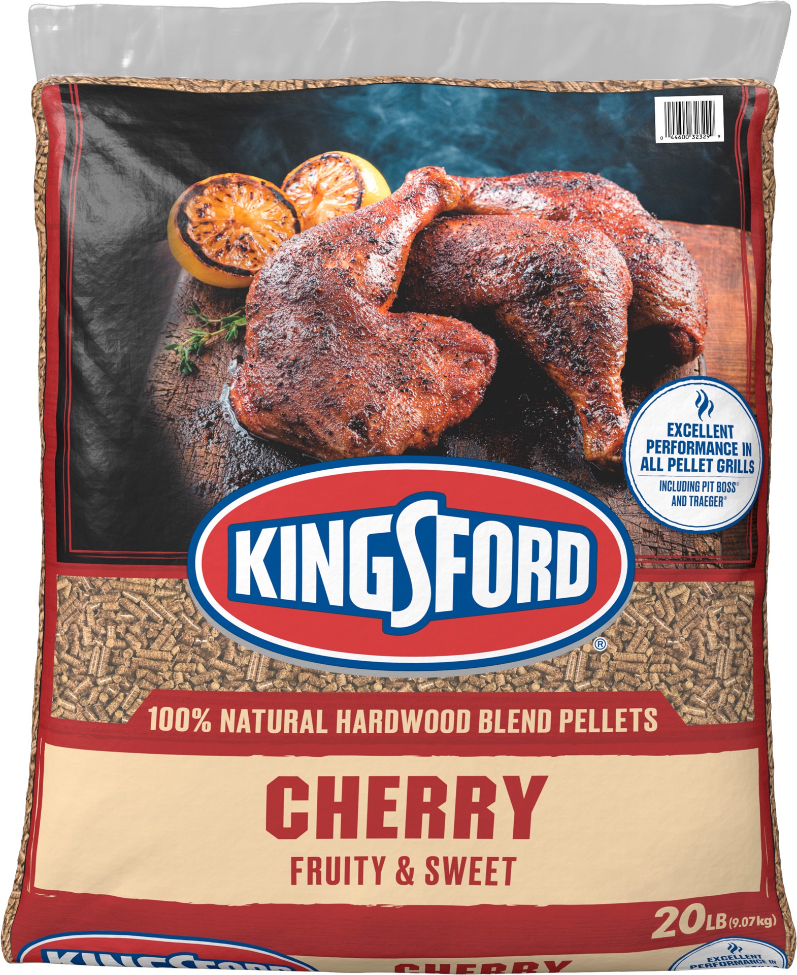 slide 1 of 5, Kingsford 100% Natural Hardwood Blend Pellets, Cherry, 20 Pounds, 20 lb