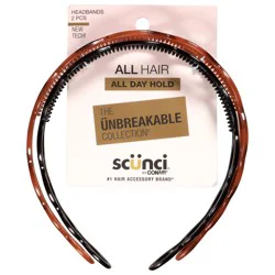 scünciAll Hair Headbands, 2 ea