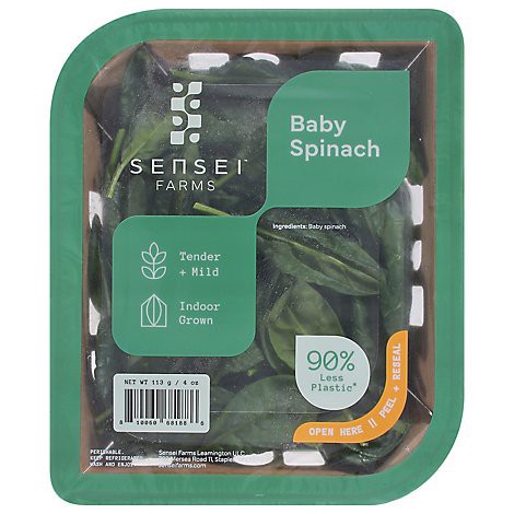 slide 1 of 1, Baby Spinach 4oz - 4 OZ, 4 oz