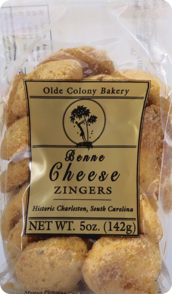 slide 10 of 12, Olde Colony Bakery Benne Cheese Zingers 5 oz, 5 oz