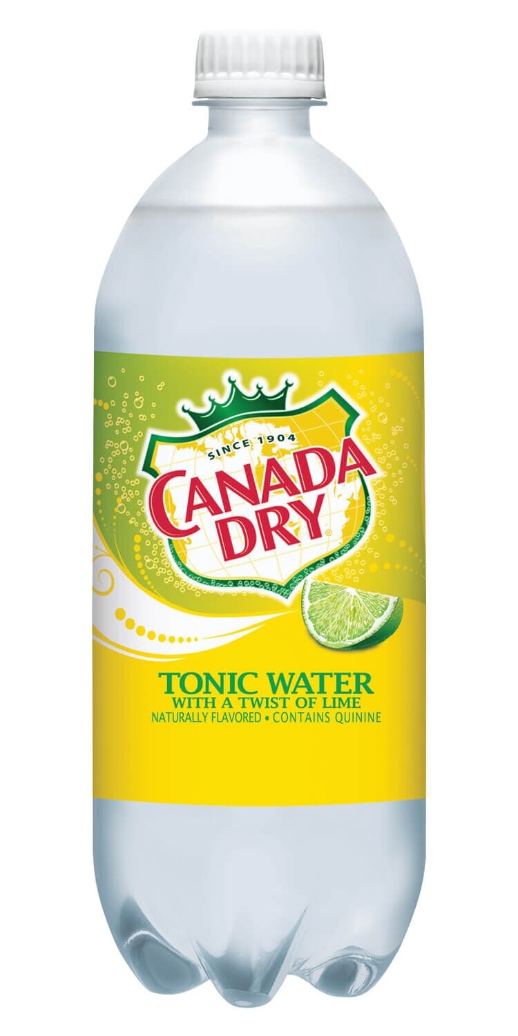 slide 1 of 1, Canada Dry Tonic Water with a Twist of Lime, 1 ct