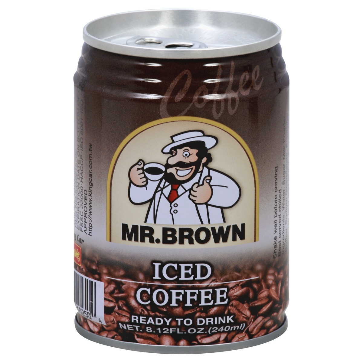 slide 1 of 7, Mr Brown Iced Coffee 8.12 oz, 8.12 oz