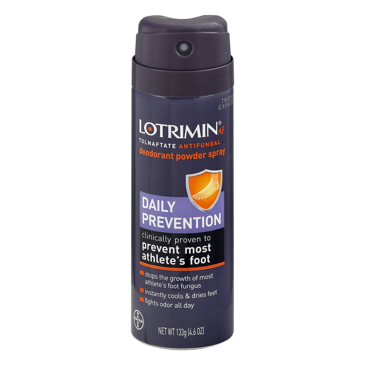 Lotrimin AF Daily Prevention Deodorant Powder Spray 133 g 4.6 oz Shipt