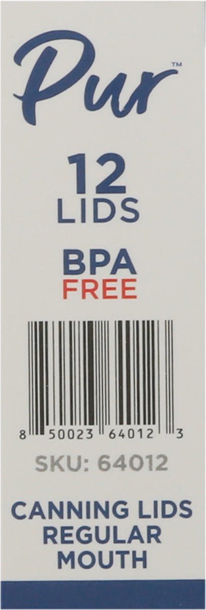 slide 2 of 11, PUR Regular Mouth Canning Lids 12 ea, 12 ct