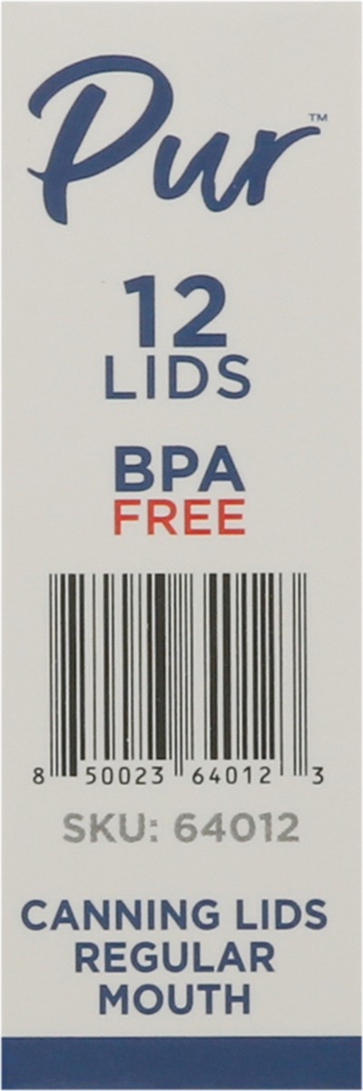 slide 6 of 11, PUR Regular Mouth Canning Lids 12 ea, 12 ct