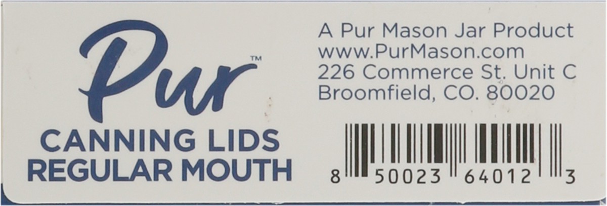 slide 8 of 11, PUR Regular Mouth Canning Lids 12 ea, 12 ct