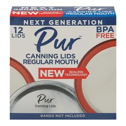 Pur Regular Mouth Canning Lids 12 ea