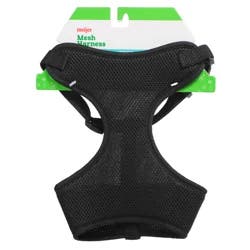 Meijer Dog Mesh Harness - Black - Medium Chest