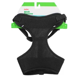 Meijer Dog Mesh Harness Blk Md Chest