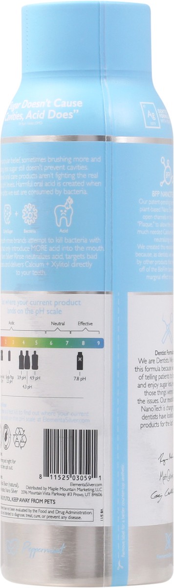 slide 10 of 13, Elementa Nano Silver Peppermint Mouthrinse 20 fl oz, 20 fl oz