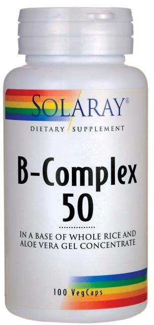 slide 1 of 1, Solaray B-Complex, 50 ct