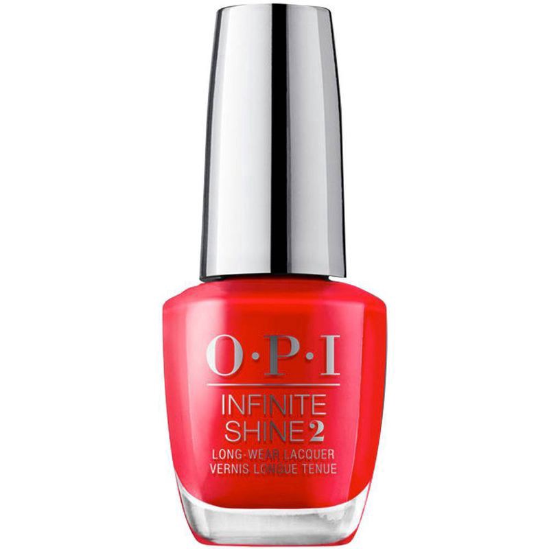 slide 1 of 3, OPI Infinite Shine Nail Polish, Cajun Shrimp, 0.5 fl oz