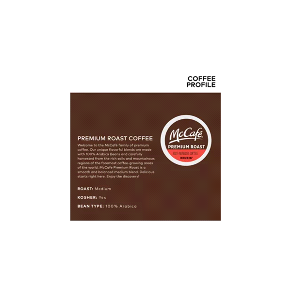 slide 8 of 9, McCafé Premium Roast Coffee Keurig K-Cup Pods - 48 ct, 48 ct