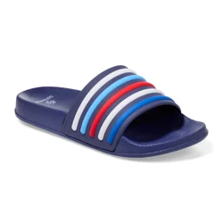 Sol Borne Youth Boys Americana Slide, Navy, Size 2