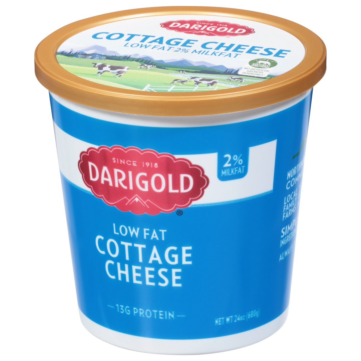 slide 3 of 11, Darigold 2% Trim Cottage Cheese, 24 oz