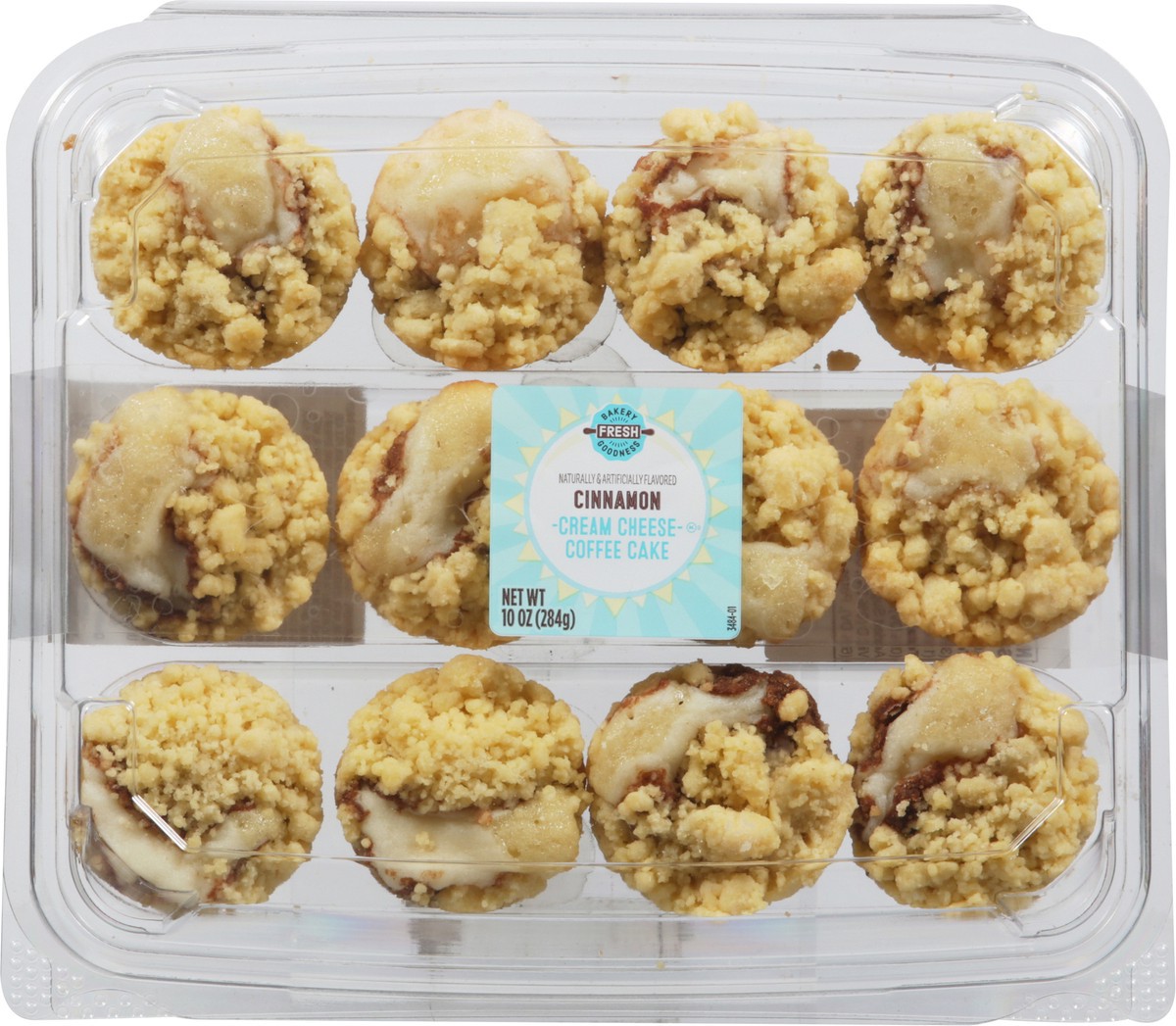 slide 4 of 9, Bakery Fresh Goodness Cinnamon Cream Cheese Coffee Cake 10 oz, 10 oz