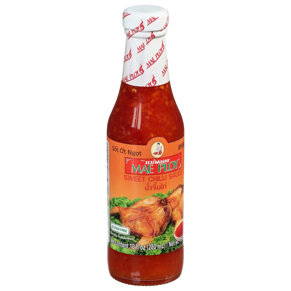 slide 3 of 9, Mae Ploy Sweet Chilli Sauce 12 oz, 12 oz