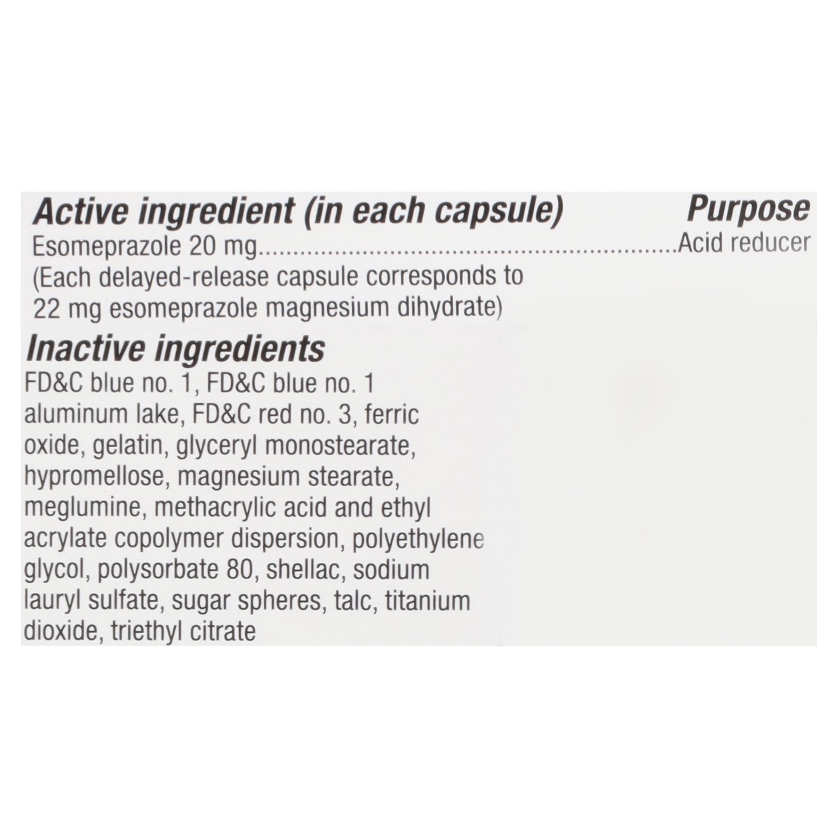 slide 4 of 11, TopCare Health 20 mg Esomeprazole Magnesium 42 Capsules, 42 ct