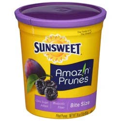 Sunsweet Amazin Prunes Pitted Prunes Bite Size 16 oz