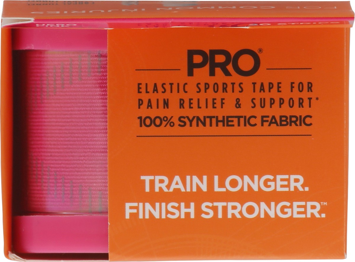 slide 7 of 12, KT Tape Pro Hero Pink Kinesiology Therapeutic Tape 20 Strips, 20 ct