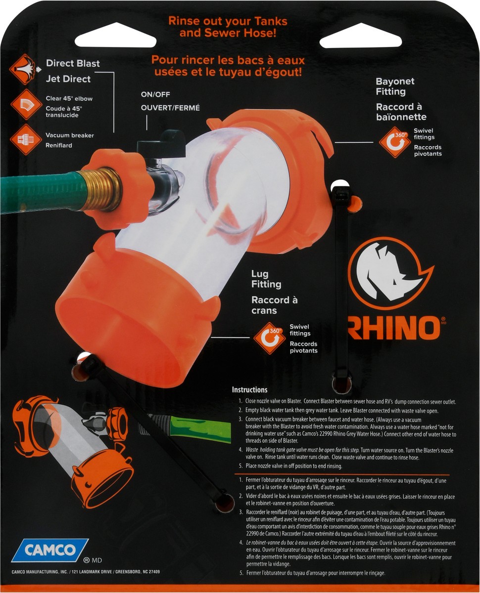 slide 5 of 9, Camco Rhino Blaster Sanitation RV Holding Tank Rinser 1 ea, 1 ct