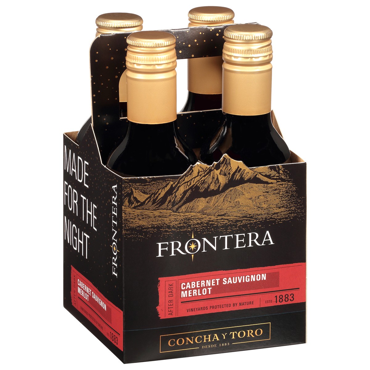 slide 7 of 9, Frontera Cabernet Sauvignon Merlot 4 ea Multipack, 4 ct; 187 ml