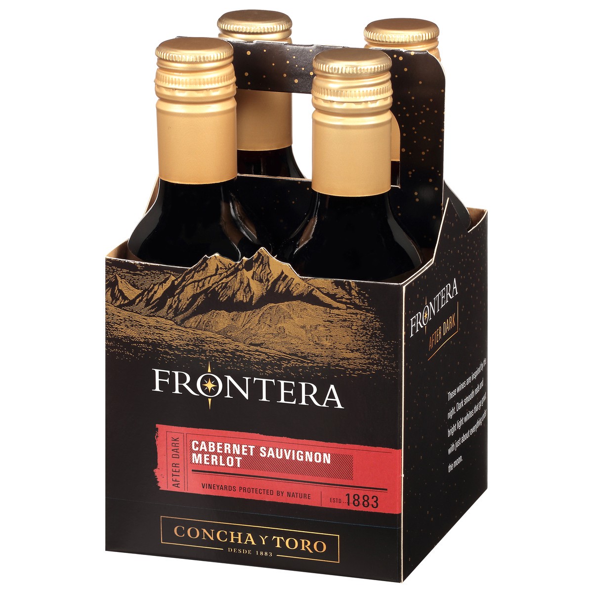 slide 5 of 9, Frontera Cabernet Sauvignon Merlot 4 ea Multipack, 4 ct; 187 ml