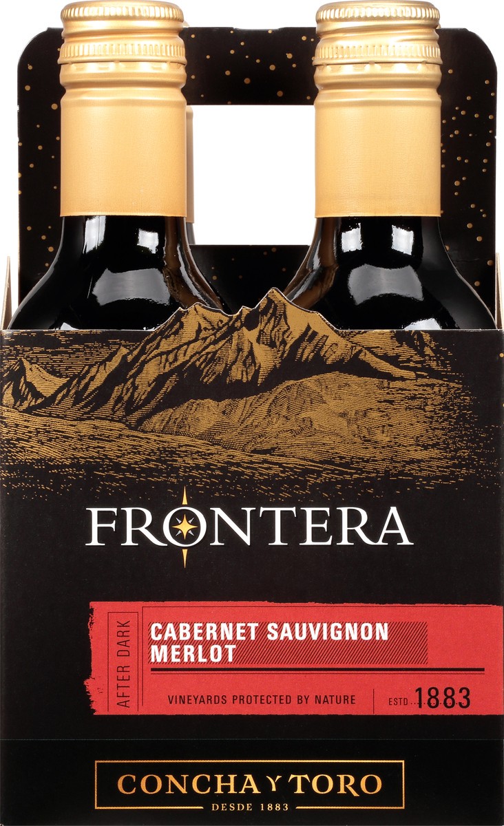 slide 8 of 9, Frontera Cabernet Sauvignon Merlot 4 ea Multipack, 4 ct; 187 ml