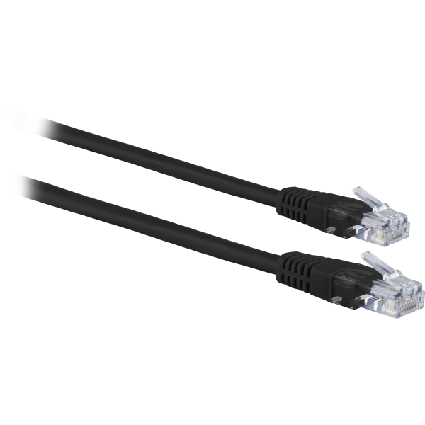 slide 1 of 3, Ativa 3'Cat 5E Ethernet Cable, Black, 1 ct