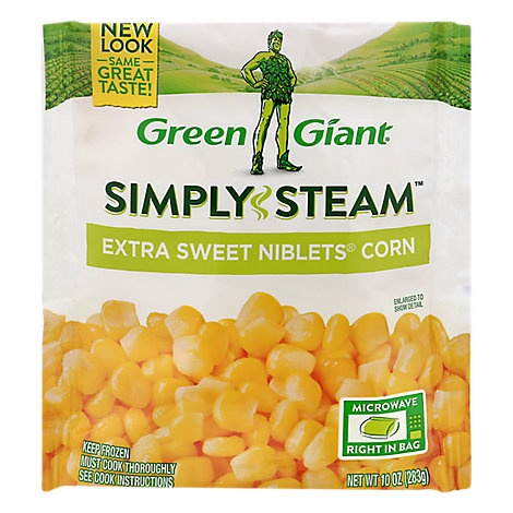 slide 1 of 1, Green Giant Steamers Niblets Corn Extra Sweet, 12 oz