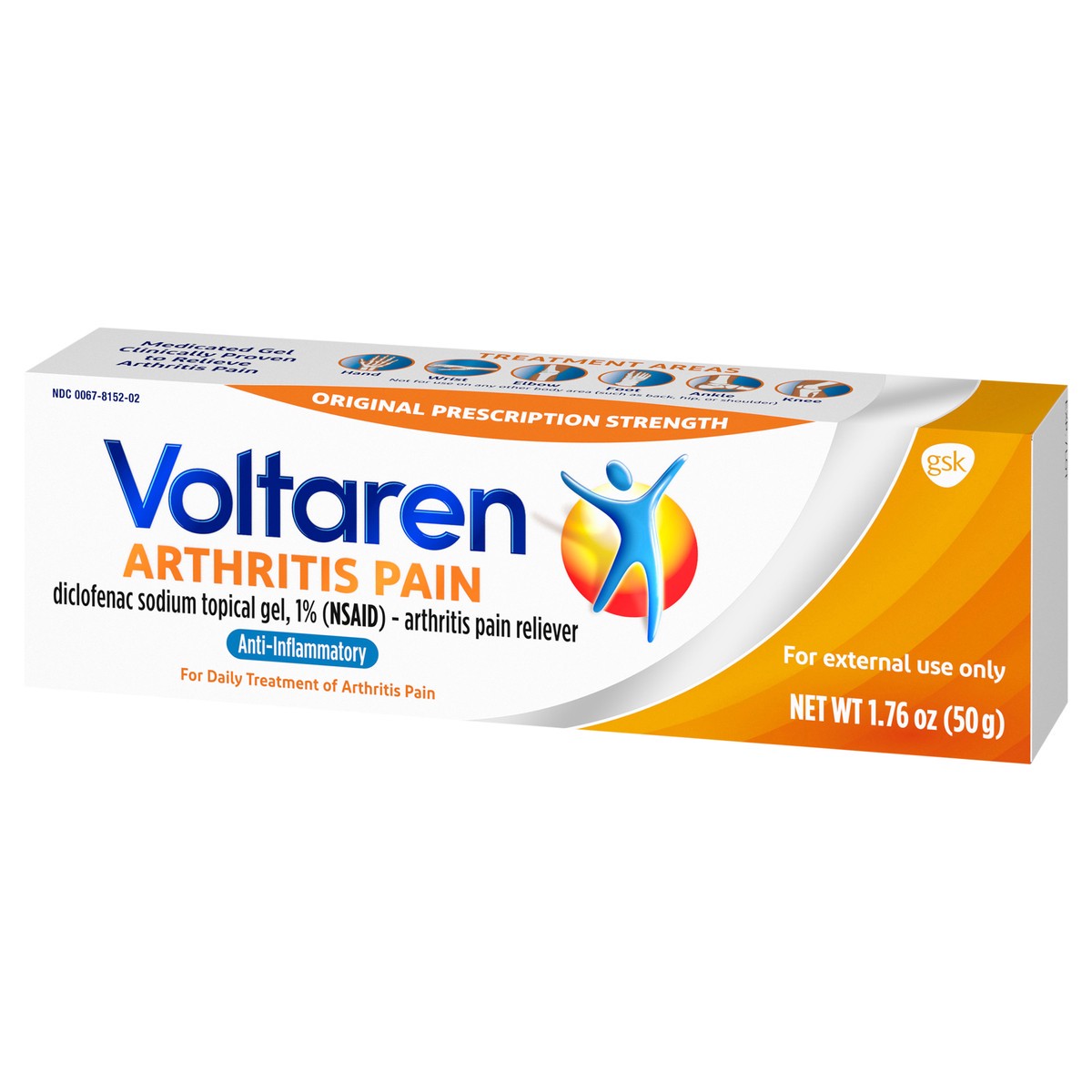 slide 9 of 9, Voltaren Topical Arthritis Pain Relief Gel Tube, 1.7 oz
