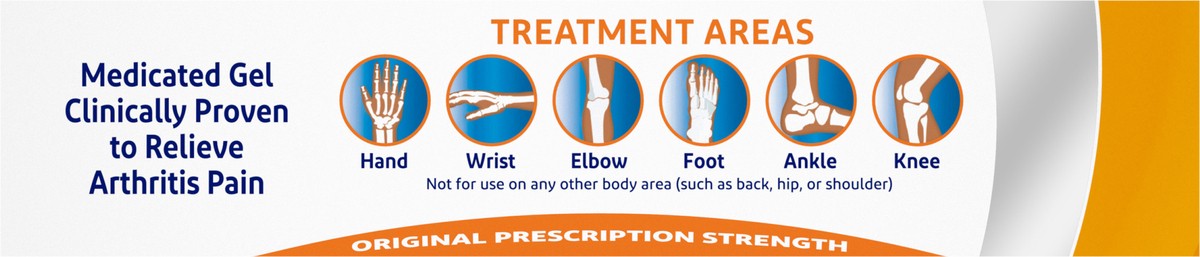 slide 7 of 9, Voltaren Topical Arthritis Pain Relief Gel Tube, 1.7 oz