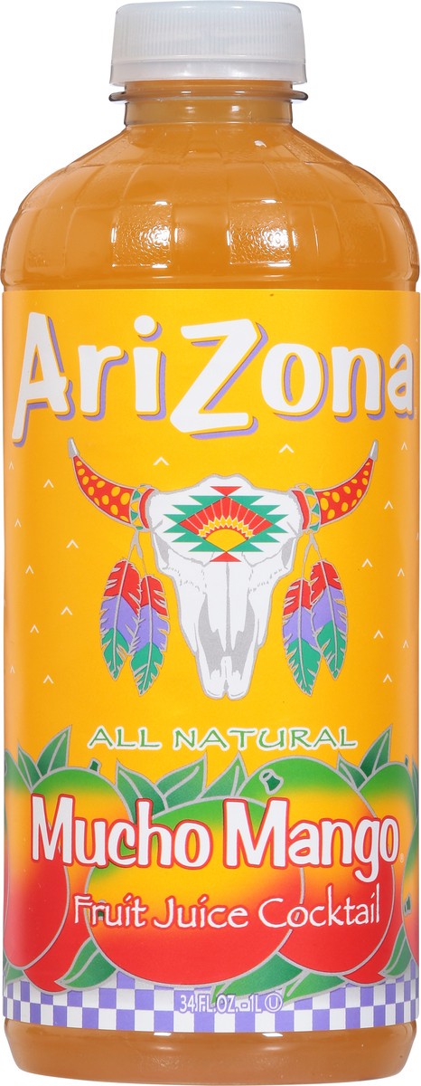 slide 7 of 9, AriZona Arizona Mucho Mango Juice - 34 fl oz, 34 fl oz